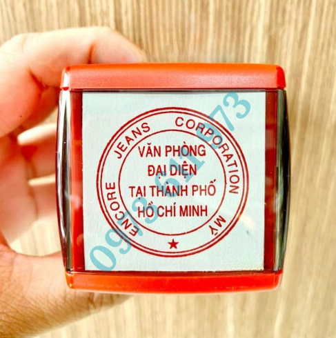 Dấu Tròn Văn Phòng Đại Diện