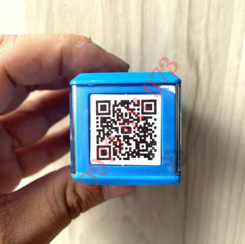 Con Dấu Vuông Mã QR