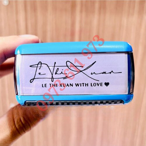 Dấu Chữ Ký Và Tên