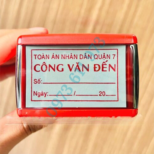 Con Dấu Công Văn Đến