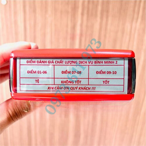 Con Dấu Đánh Giá Kiểm Tra Chất Lượng