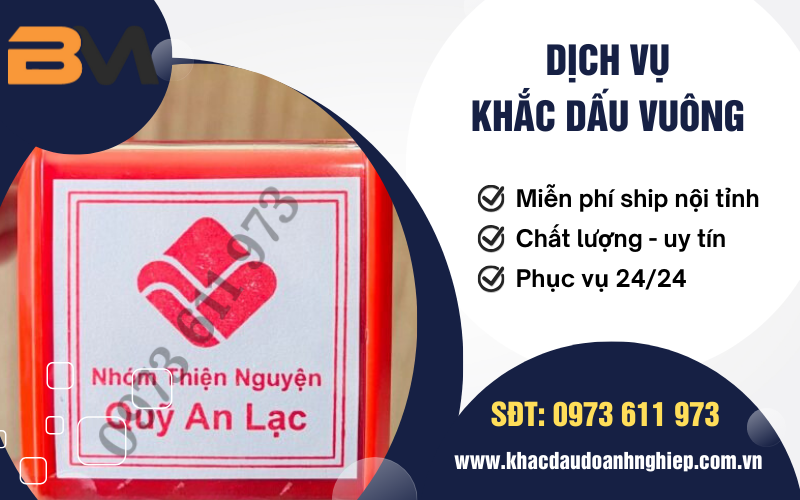 Dịch Vụ Khắc Dấu Vuông