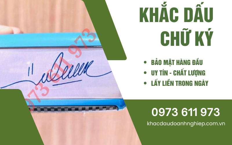Dịch Vụ Khắc Dấu Chữ Ký Khuê Trung Đà Nẵng