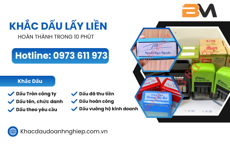 Dịch Vụ Khắc Dấu Khuê Trung Đà Nẵng