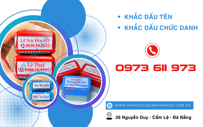 Khắc Dấu Tên Điện Bàn Quảng Nam