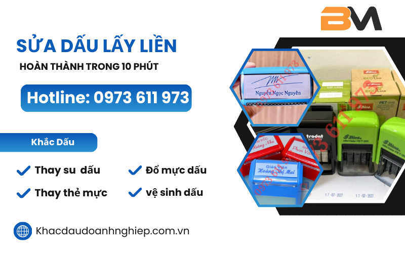 Dịch Vụ Sửa Dấu Uy Tín Hải Châu